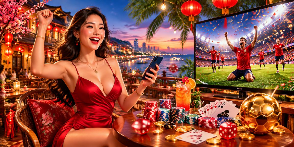 Không gian chơi game bài tại Hà Nội với ánh đèn lồng lung linh